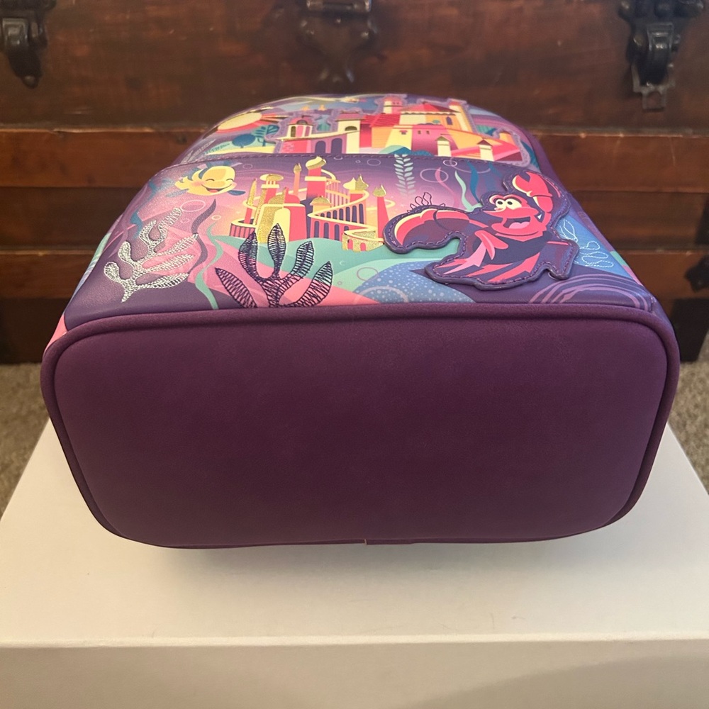 Loungefly Disney The Little Mermaid Castle Collection Mini Backpack - NWT - Picture 6 of 6